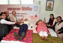 एसजेवीएन ने कारपोरेट मुख्यालय, शिमला में रक्तदान शिविर का आयोजन किया